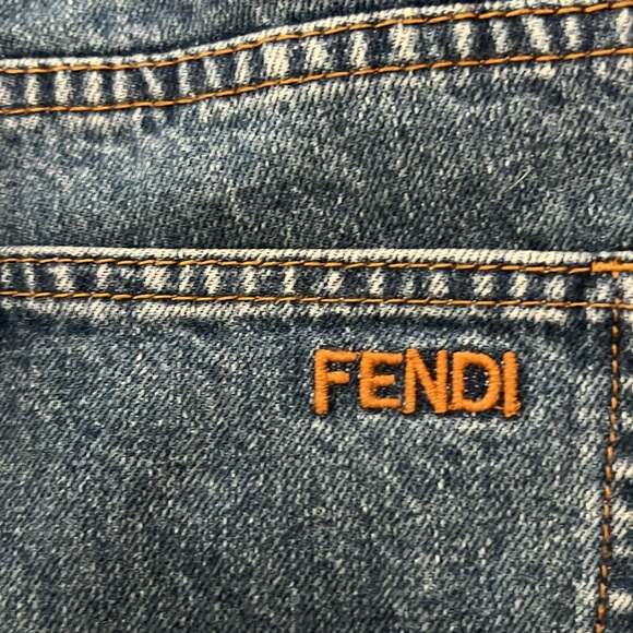 FENDI JEANS women’s Sz 36 (XS, 0) EUC authentic! - Picture 6 of 9